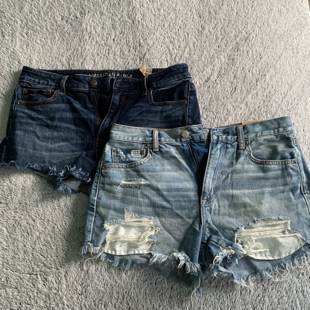 American Eagle Vintage Hi-Rise Festival Shorts Bundle / Size 10